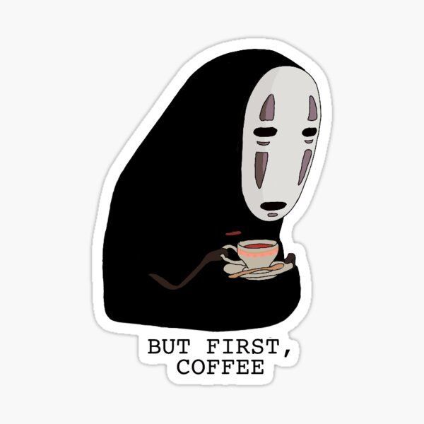 Spirited Away No-Face Sticker